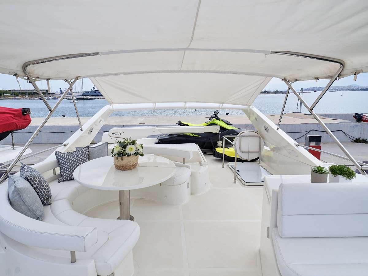 Charter Yacht FLOW - Ferretti 68 - 4 Cabins - Athens - Mykonos - Paros - Cyclades - Aegean - Greece