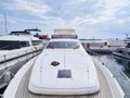 FLOW Ferretti 68 - foredeck sunbathing area FLOW Ferretti 68 - foredeck sunbathing area