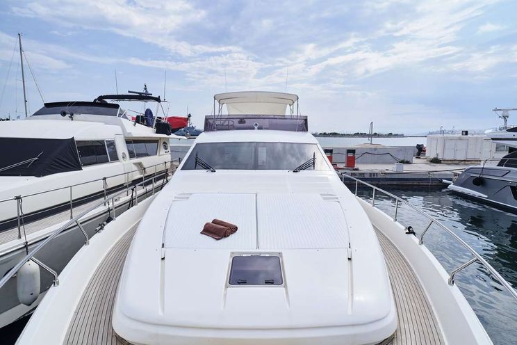 Charter Yacht FLOW - Ferretti 68 - 4 Cabins - Athens - Mykonos - Paros - Cyclades - Aegean - Greece