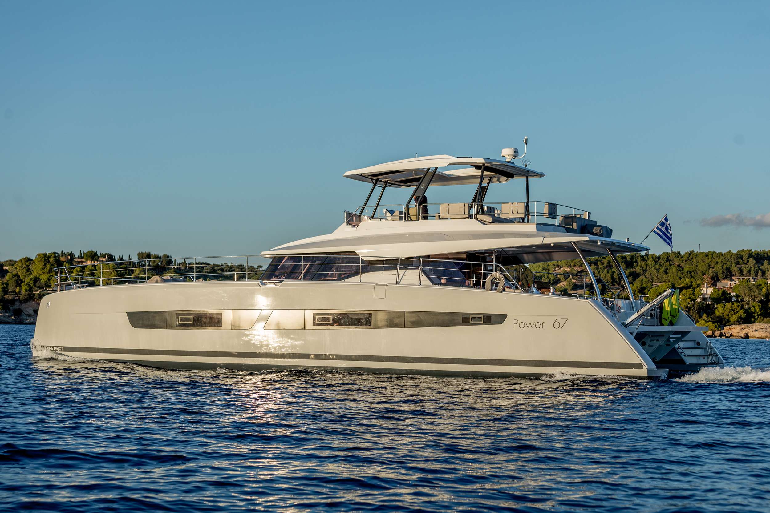 Charter Yacht D2 - Fountaine Pajot Power 67 - 4 Cabins - Athens - Mykonos - Paros - Cyclades - Greece