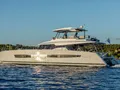 D2 Fountaine Pajot Power 67 - side profile D2 Fountaine Pajot Power 67 - side profile