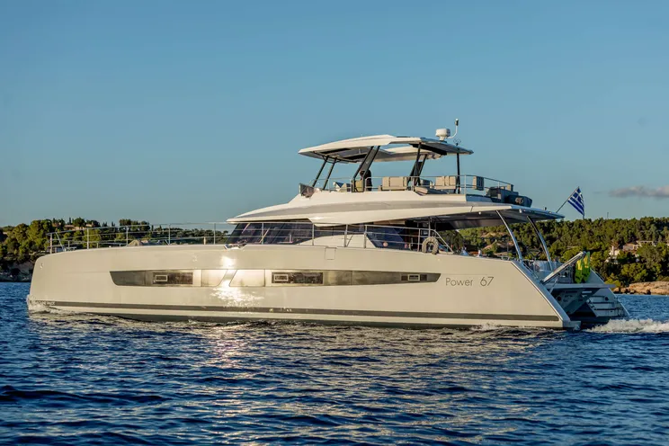 Charter Yacht D2 - Fountaine Pajot Power 67 - 4 Cabins - Athens - Mykonos - Paros - Cyclades - Greece