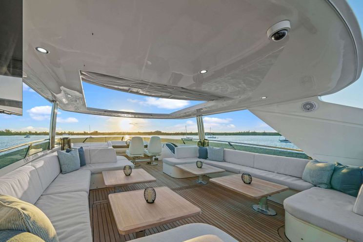 Charter Yacht CURRENT $EA - Princess 95 - 4 Cabins - Nassau - Exumas - Bahamas - New England USA