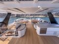 SERENISSIMA III Fountaine Pajot 80 - flybridge seating SERENISSIMA III Fountaine Pajot 80 - flybridge seating