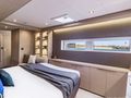UTOPIA - Lagoon 55,master cabin bed