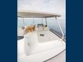 ENDLESS BEAUTY - Fountaine Pajot 44,flybridge frontal shot