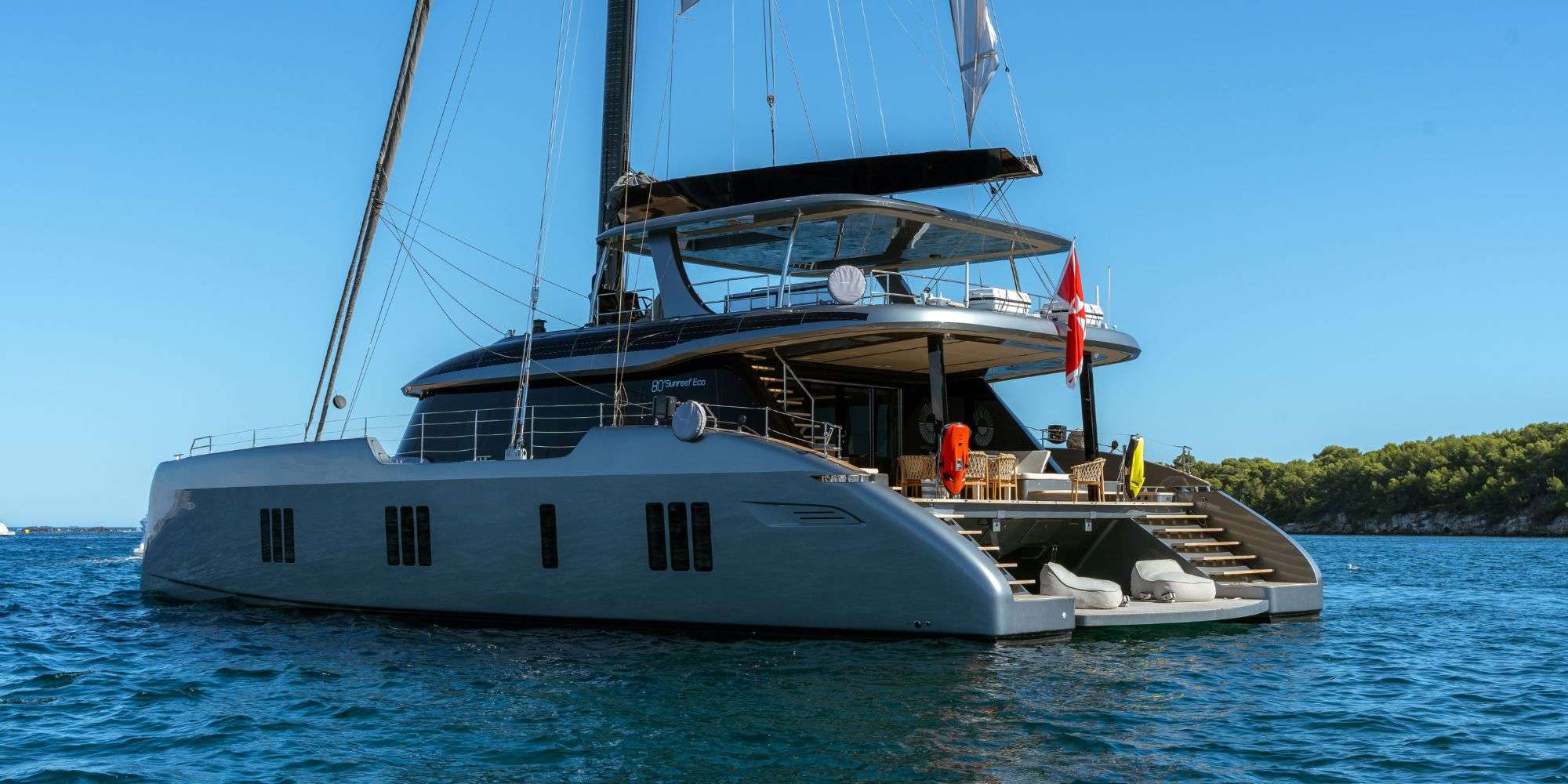 Charter Yacht APOLLO 99 - Sunreef 80 Eco - 4 Cabins - Ibiza - Formentera - Mallorca - Balearic islands - Caribbean