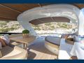 COOKIE - Maiora 24 m,flybridge seating and sunbathing area