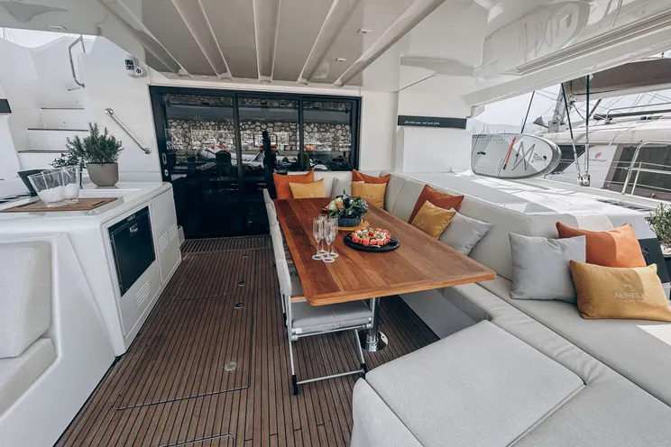 Charter Yacht AURELIA - Lagoon 55 - 4 Cabins - Athens - Santorini - Greece