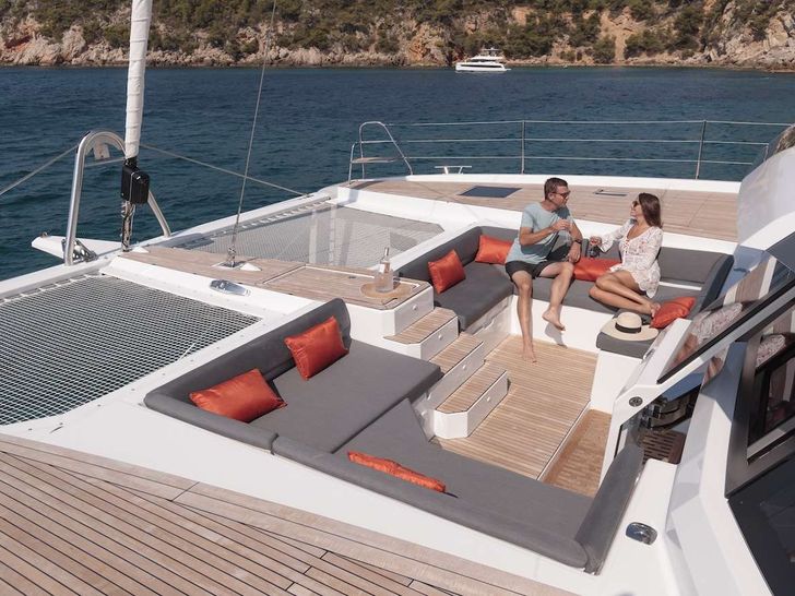 7TH HEAVEN - Fountaine Pajot Samana 59,foredeck 7TH HEAVEN - Fountaine Pajot Samana 59,foredeck