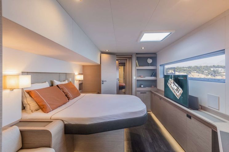 Charter Yacht 7TH HEAVEN - Fountaine Pajot Samana 59 - 4 Cabins - Athens - Santorini - Greece - Tortola - British Virgin Islands - Caribbean