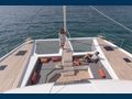 7TH HEAVEN - Fountaine Pajot Samana 59,foredeck lounge and twin trampolines