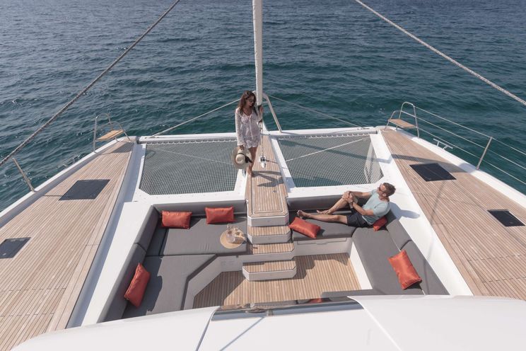 Charter Yacht 7TH HEAVEN - Fountaine Pajot Samana 59 - 4 Cabins - Athens - Santorini - Greece - Tortola - British Virgin Islands - Caribbean