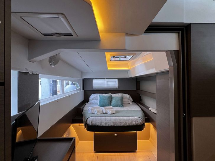 ANDIAMO Leopard 50 - master cabin ANDIAMO Leopard 50 - master cabin