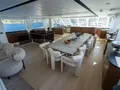 DE LOVE Custom Sailing Yacht 47m - main dining area DE LOVE Custom Sailing Yacht 47m - main dining area