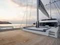 DE LOVE Custom Sailing Yacht 47m - foredeck bronzing area DE LOVE Custom Sailing Yacht 47m - foredeck bronzing area