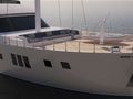 KING OF THE SEA Custom Sailing Yacht 47m foredeck lounging area