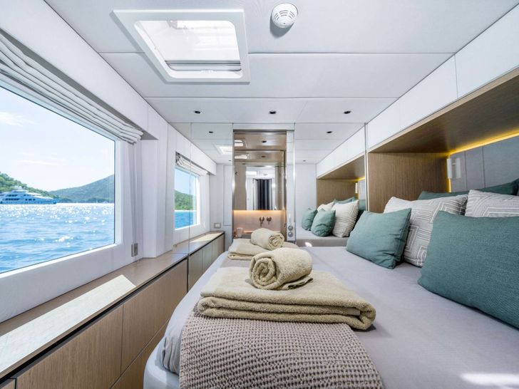 VIVI Sunreef 60 - master cabin VIVI Sunreef 60 - master cabin