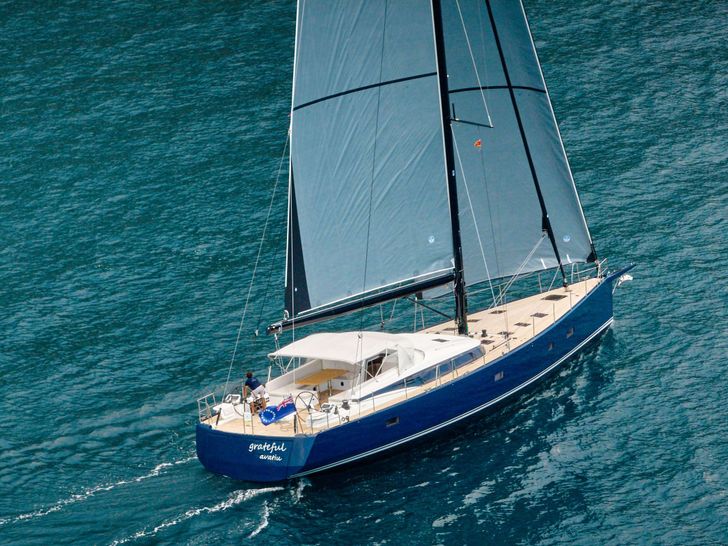 GRATEFUL CNB Bordeaux 76 sailing GRATEFUL CNB Bordeaux 76 sailing