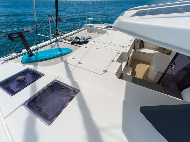 SISU Lagoon 45 - foredeck wide shot SISU Lagoon 45 - foredeck wide shot