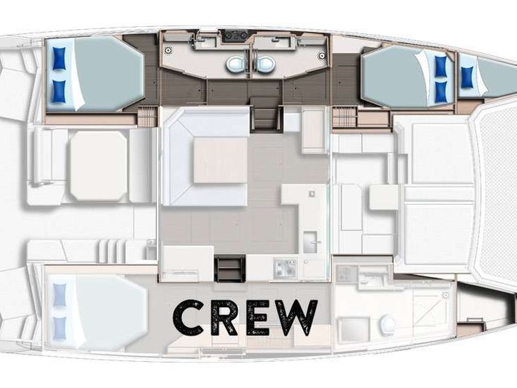 SISU Lagoon 45 - layout SISU Lagoon 45 - layout