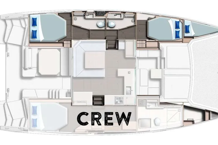 Layout for SISU Lagoon 45 - layout