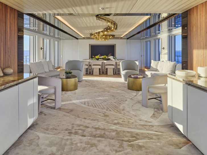 AXIOS Admiral Yacht Main Salon AXIOS Admiral Yacht Main Salon