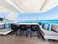 INSIEME Azimut 105 - flybridge dining area INSIEME Azimut 105 - flybridge dining area