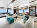 INSIEME Azimut 105 - main saloon lounge INSIEME Azimut 105 - main saloon lounge
