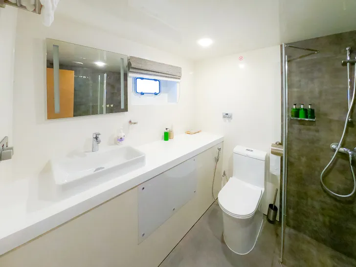 ALICE Salted Fiber Works 31m - double cabin bathroom ALICE Salted Fiber Works 31m - double cabin bathroom