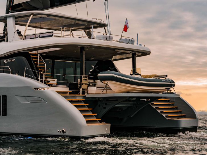 XMOTION Sunreef 80 - stern XMOTION Sunreef 80 - stern