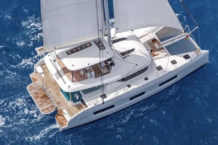 Charter Yacht JELLYFISH - Lagoon 55 - 5 Cabins - Salerno - Capri - Positano - Amalfi Coast - Italy
