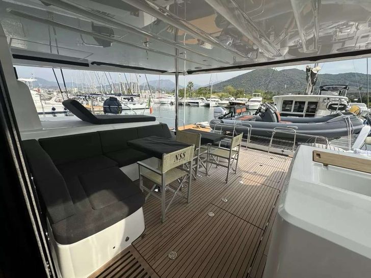 JELLYFISH Lagoon 55 - aft deck JELLYFISH Lagoon 55 - aft deck