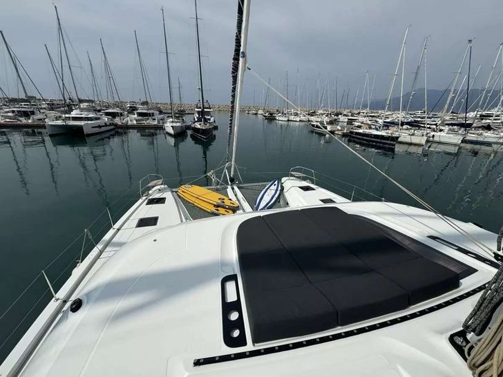 JELLYFISH Lagoon 55 - foredeck JELLYFISH Lagoon 55 - foredeck