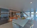 SPACECAT Power Catamaran 36m - upper deck alfresco dining area SPACECAT Power Catamaran 36m - upper deck alfresco dining area