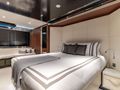 BEYOND BEYOND Sanlorenzo Riva Argo 90 master cabin bed