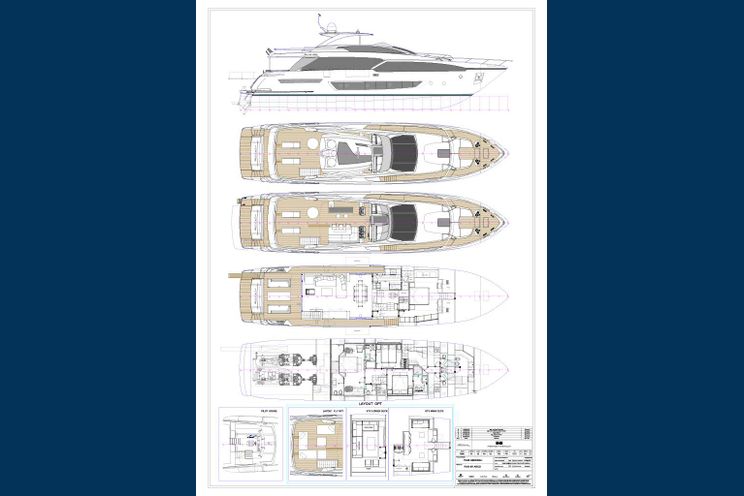 Layout for BEYOND BEYOND Sanlorenzo Riva Argo 90 motor yacht layout