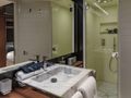 BEYOND BEYOND Sanlorenzo Riva Argo 90 VIP cabin bathroom