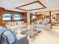 LADY G II Mondomarine 146 - main saloon LADY G II Mondomarine 146 - main saloon