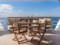 LADY G II Mondomarine 146 - main aft deck LADY G II Mondomarine 146 - main aft deck