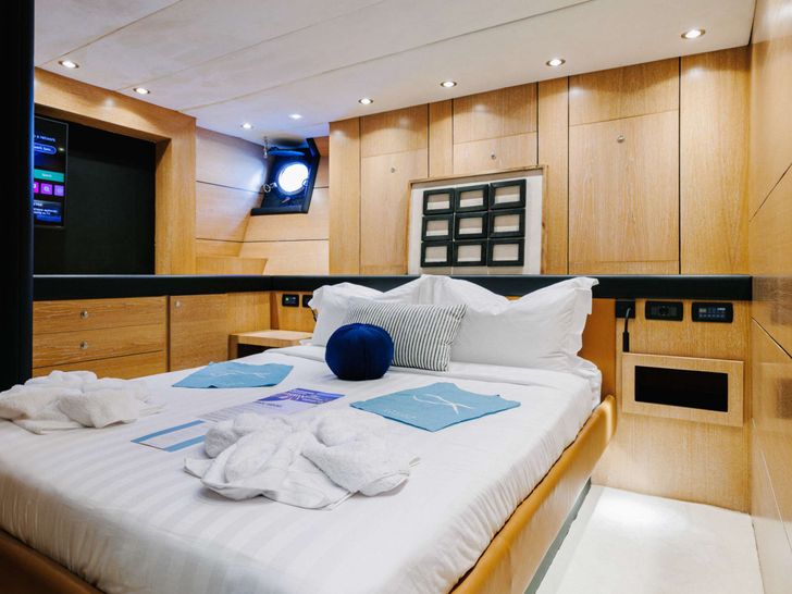 GEMAYA Abeking and Rasmussen 33m - master cabin GEMAYA Abeking and Rasmussen 33m - master cabin