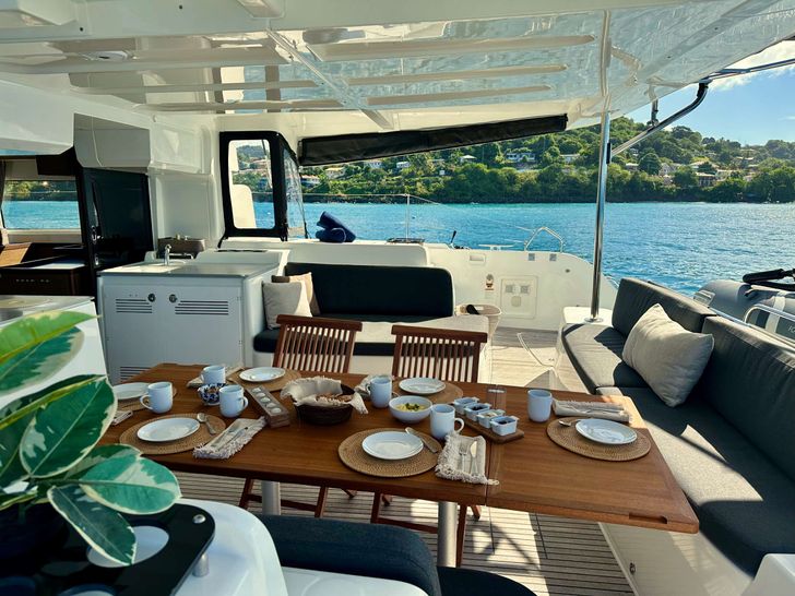 RITMO Lagoon 46 - aft deck RITMO Lagoon 46 - aft deck