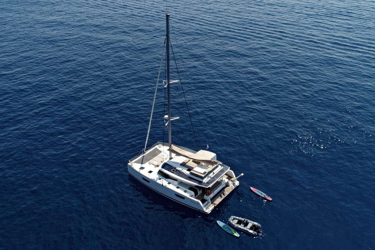 Charter Yacht HELIDONI - Fountaine Pajot Tanna 47 - 4 Cabins - Volos - Sporades Islands - Greece