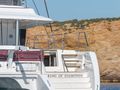 KING OF DIAMONDS Lagoon 560 S2 stern KING OF DIAMONDS Lagoon 560 S2 stern