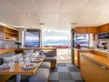 KING OF DIAMONDS Lagoon 560 S2 saloon and dining area