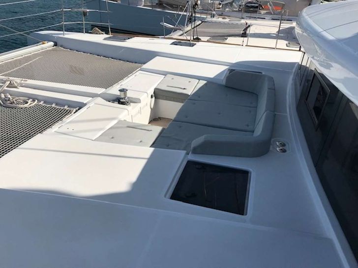 ORSA MAGGIORE Lagoon 52F - foredeck ORSA MAGGIORE Lagoon 52F - foredeck
