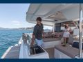 RISE Fountaine Pajot Astrea 42 BBQ on aft deck