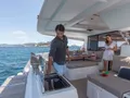 RISE Fountaine Pajot Astrea 42 - aft deck barbecue RISE Fountaine Pajot Astrea 42 - aft deck barbecue