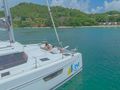 RISE Fountaine Pajot Astrea 42 - foredeck shot RISE Fountaine Pajot Astrea 42 - foredeck shot