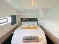 RISE Fountaine Pajot Astrea 42 - master cabin wide shot RISE Fountaine Pajot Astrea 42 - master cabin wide shot